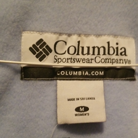 NEW! TRUMP PLAZA RARE Blue  Columbia Jacket M - Picture 3 of 8
